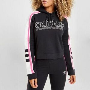 adidas cropped hoodie